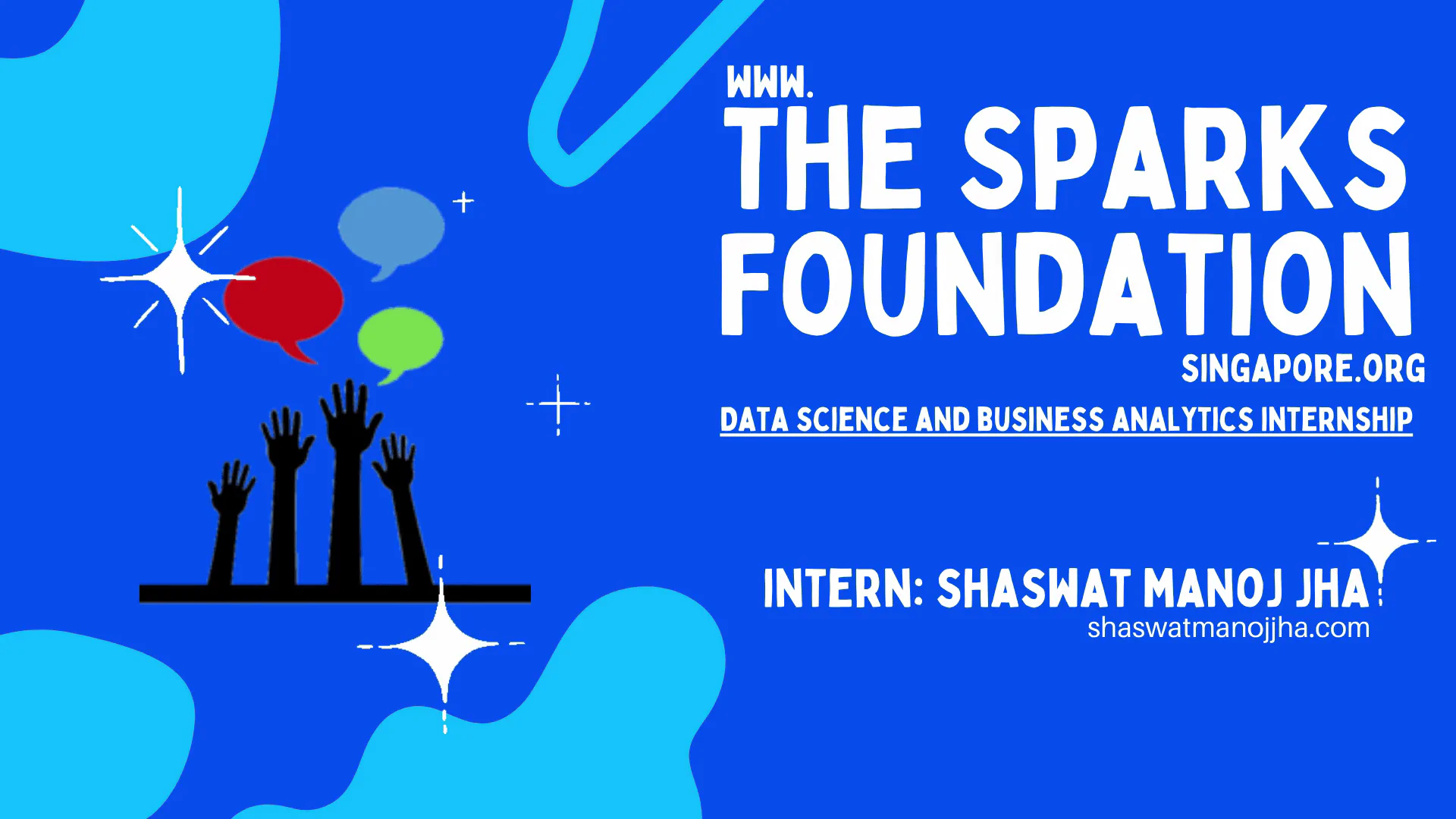 the sparks foundation data science and business analytics internship